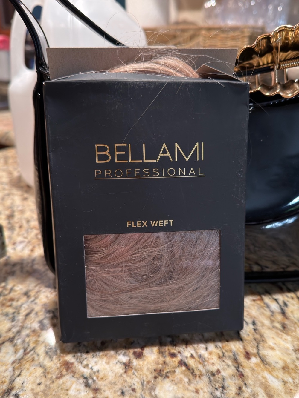New BELLAMI Flex Weft - pearl blonde hybrid blend 120g 16inch